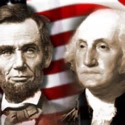Washington and Lincoln